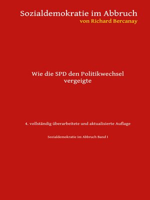 cover image of Sozialdemokratie im Abbruch